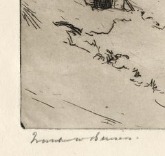 Kedgwick am Ufer des Flusses