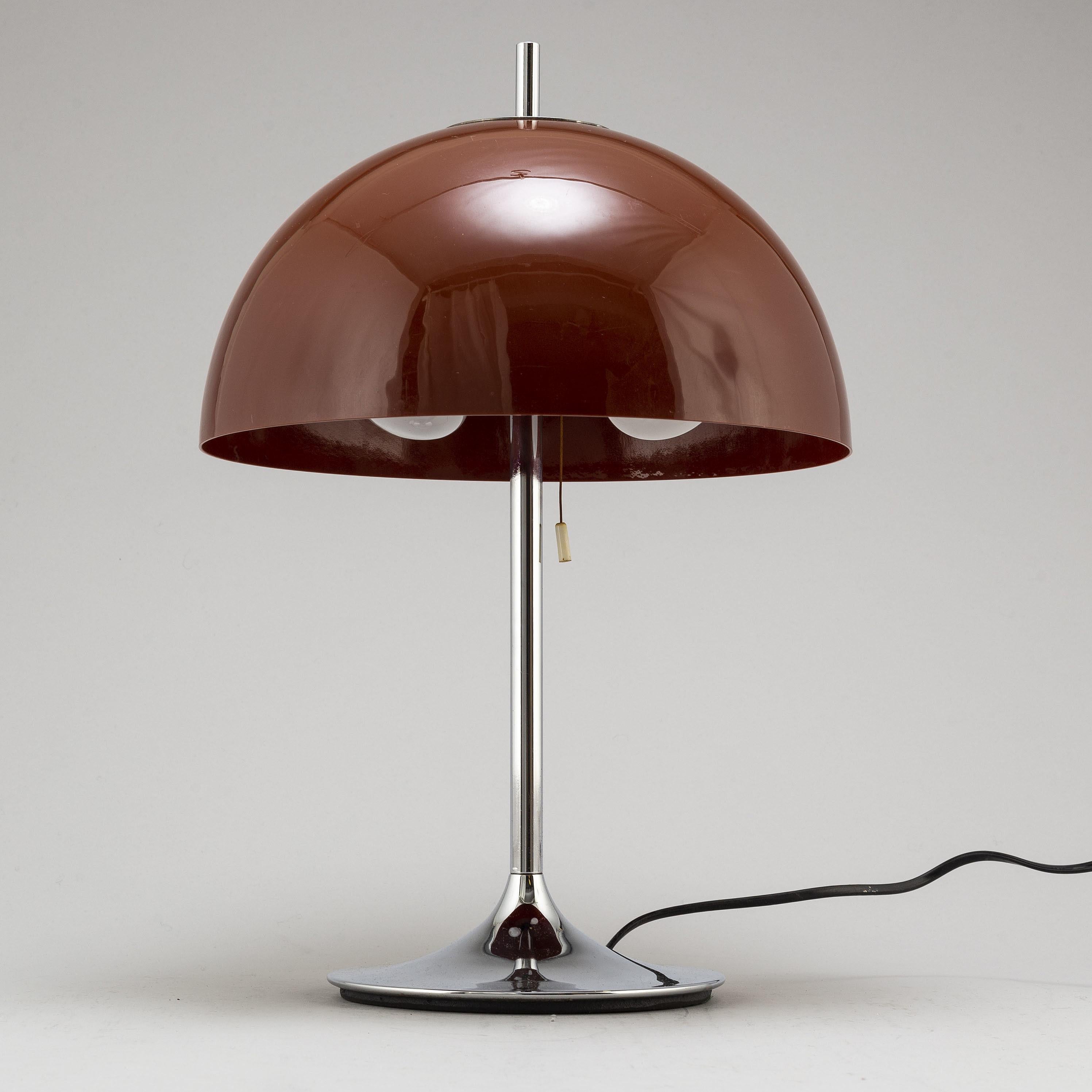 A Frank Bentler table lamp, Denmark, 1960s. Rewiring available upon request for a small fee. 

 