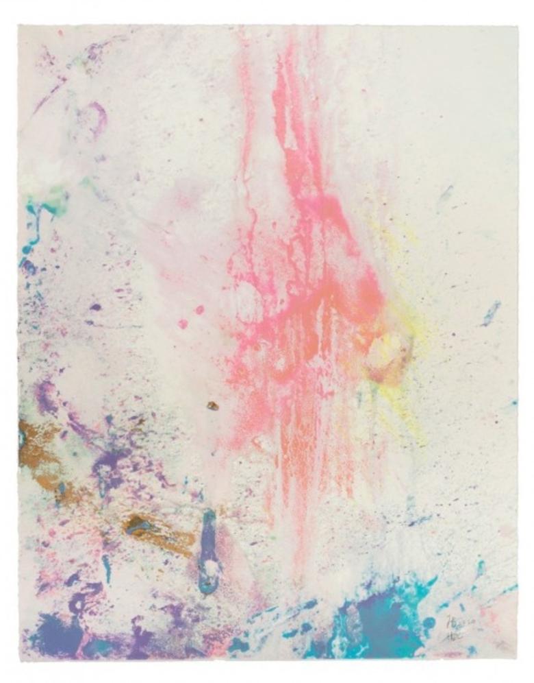 Frank Bowling Abstract Print - As If Eleven - Contemporary art, 21st Century, Abstract Art, Abstraction