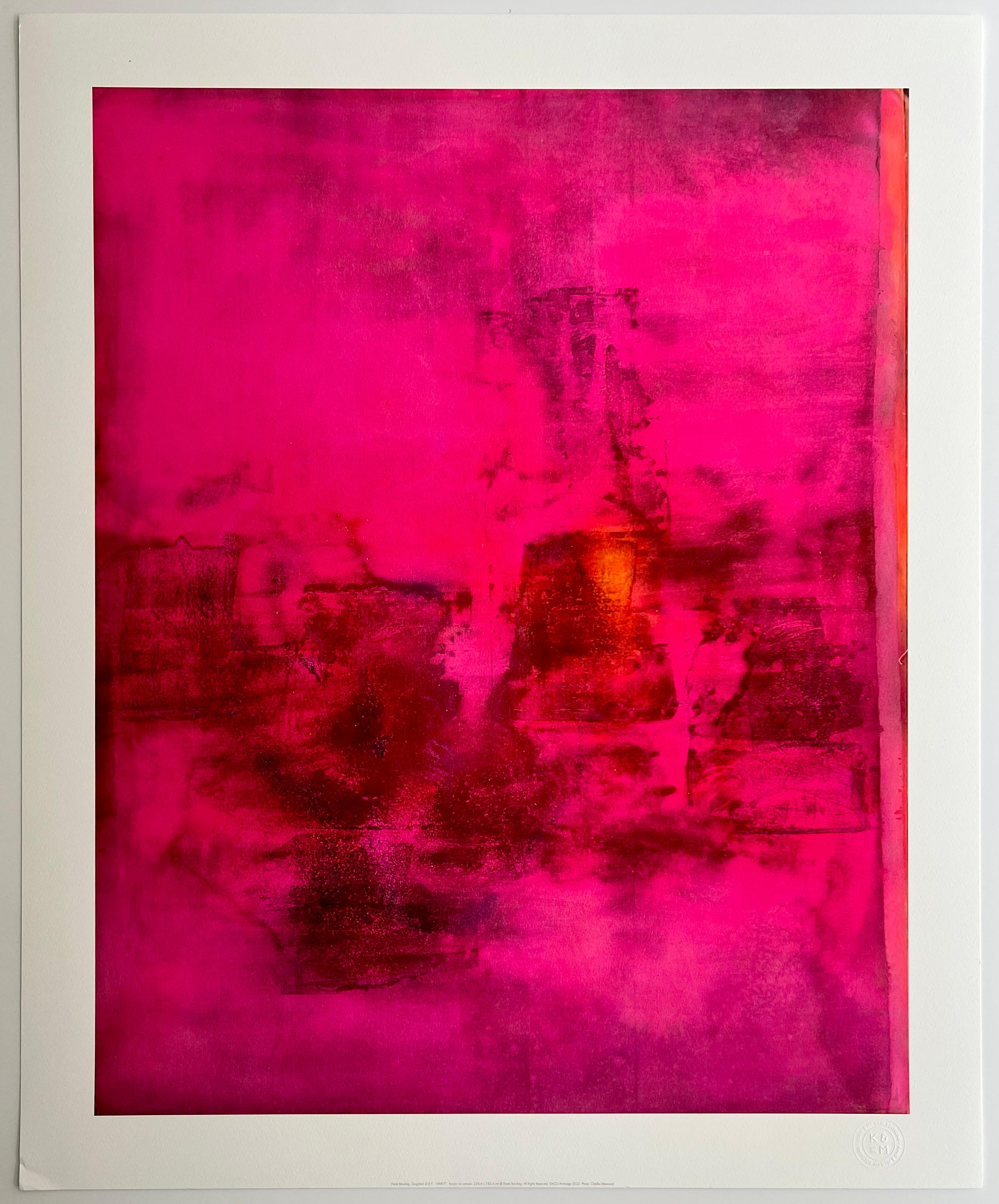 Frank Bowling Abstract Print - Doughlah G.E.P., 1968-71 - Contemporary Art, Abstract Art