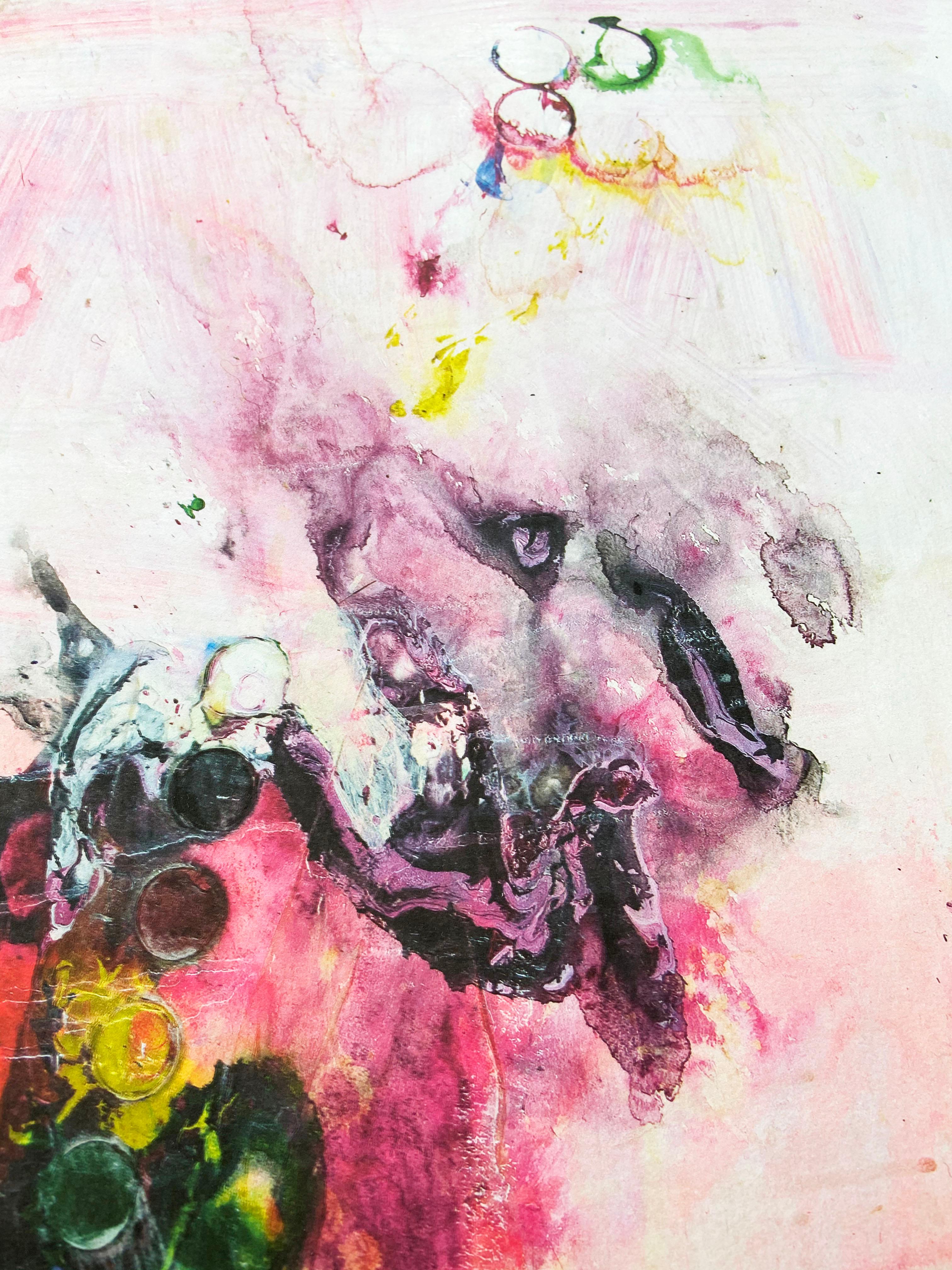 Frank Bowling, Benjamin Run - Arte contemporanea, Arte astratta, Stampa firmata 3