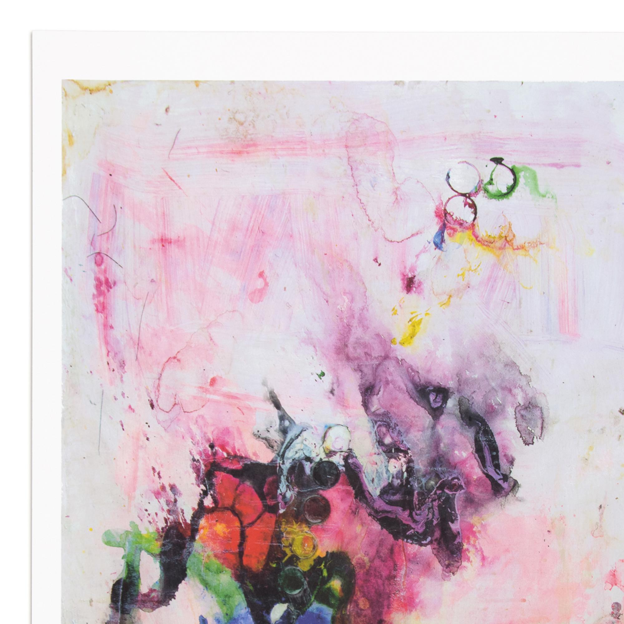 Frank Bowling, Benjamin Run - Arte contemporanea, Arte astratta, Stampa firmata 4