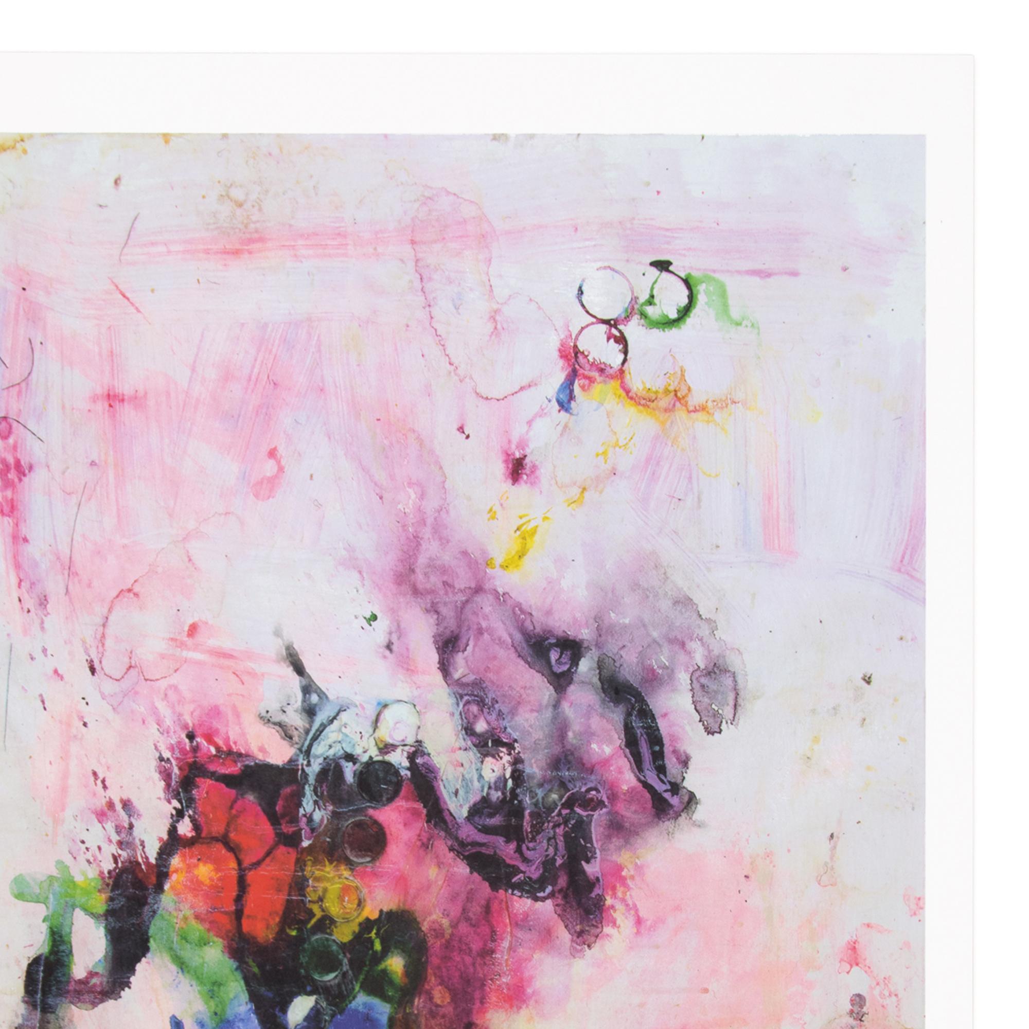 Frank Bowling, Benjamin Run - Arte contemporanea, Arte astratta, Stampa firmata 5