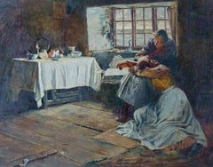 After Frank Bramley RA (1857-1915) - Early 20th Century Oil, A Hopeless Dawn