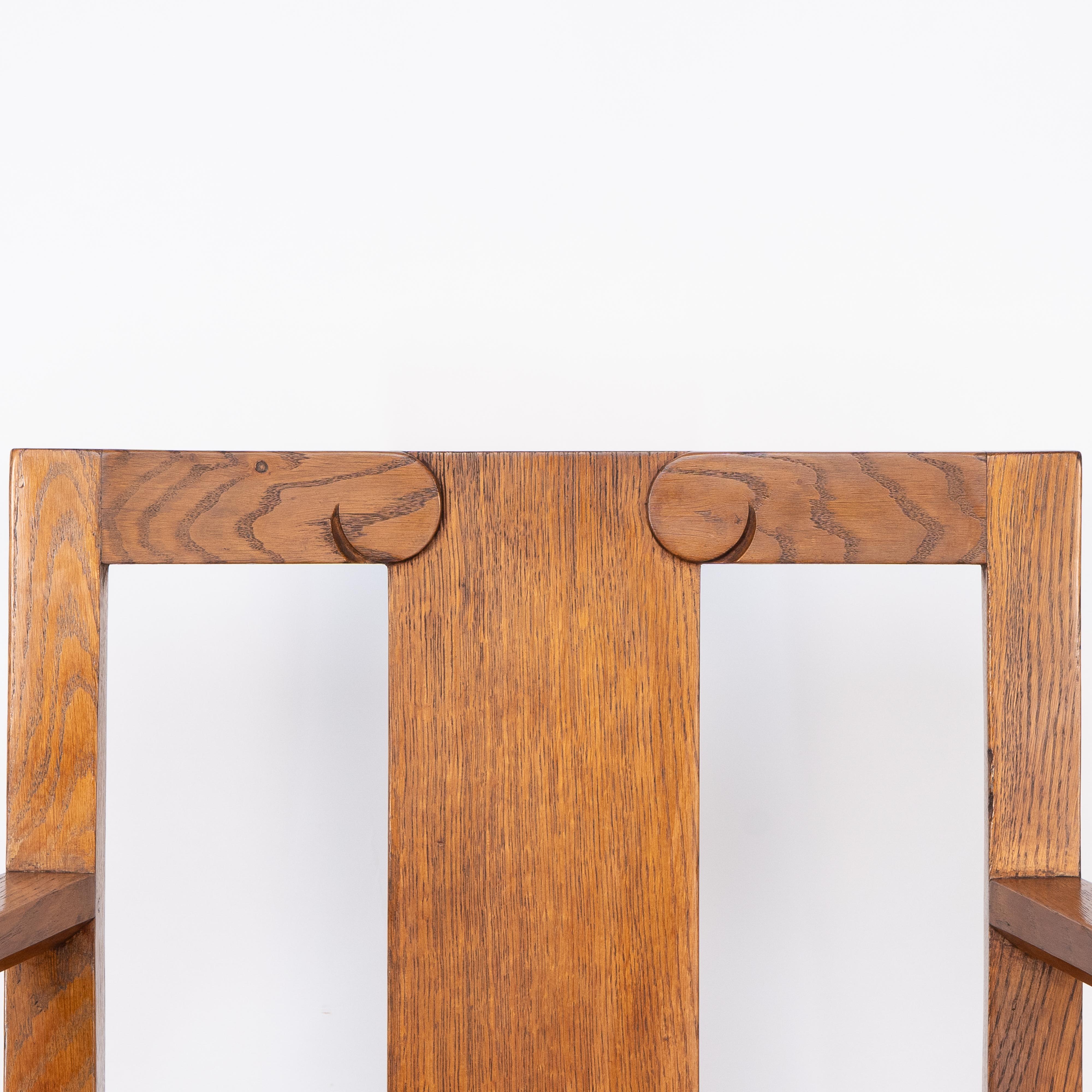 English Frank Brangwyn, Armchair for the Canadian Pacific Liner 'SS Empress of Britain' For Sale