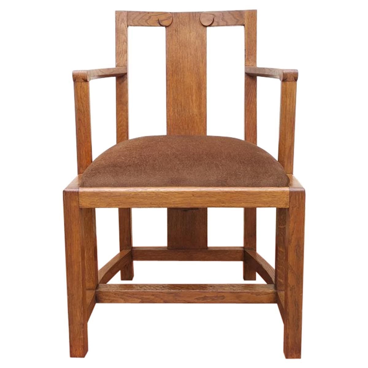 Frank Brangwyn, Armchair for the Canadian Pacific Liner 'SS Empress of Britain' For Sale