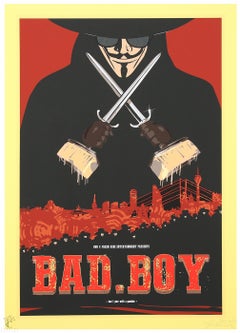 Badboy Vendetta (Guy Fawkes, Gunpowder Plot, David Lloyd, Anarchy, Street Art)