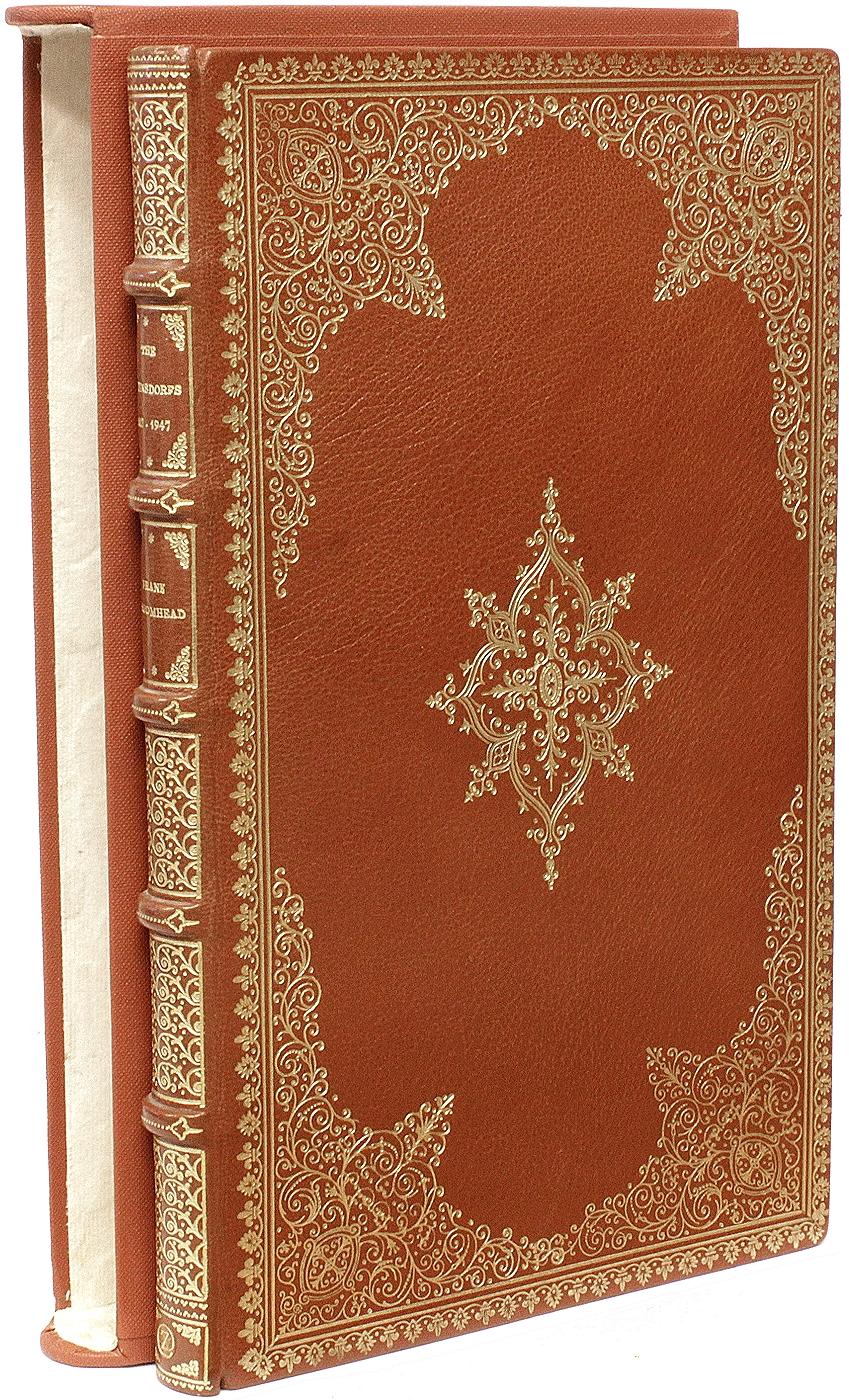 Leather Frank BROOMHEAD. The Zaehnsdorfs (1842-1947). FIRST EDITION - LTD SIGNED EDITION For Sale