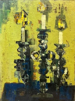 Bodegón Floral N°2 de Frank Chabry - Óleo sobre lienzo - 73x54 cm