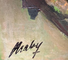 Natura morta con frutta di Frank Chabry - Olio su tela 61x50 cm