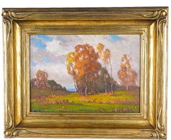 Landscape With Birch Trees