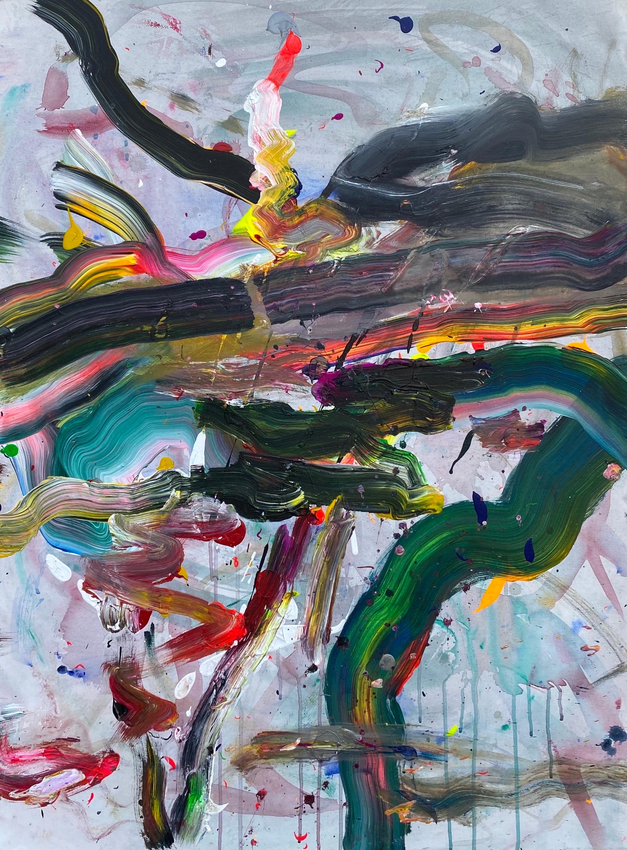 Frank Chiodo Abstract Painting - Decisive Moment