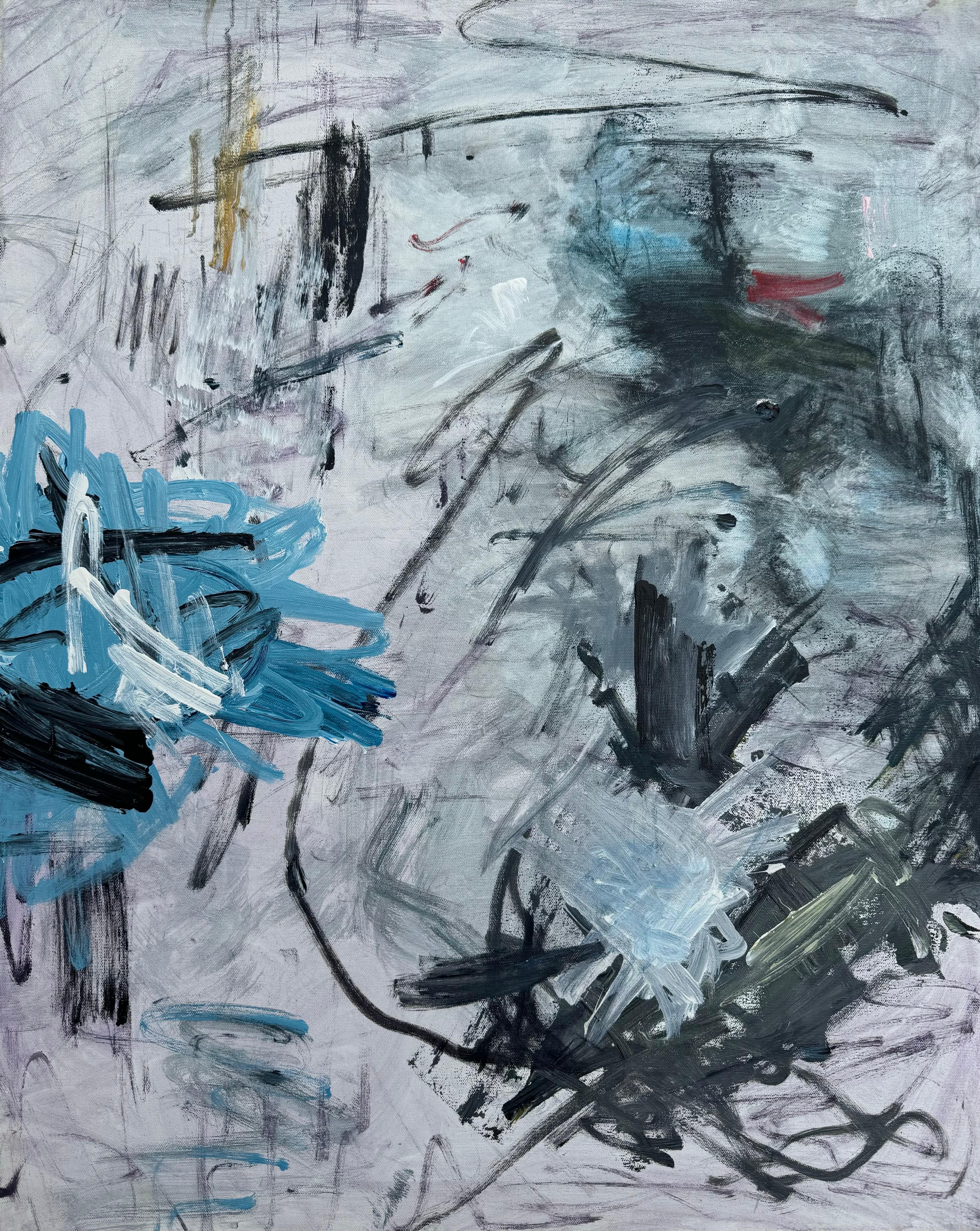 Frank Chiodo Abstract Painting - flashback path