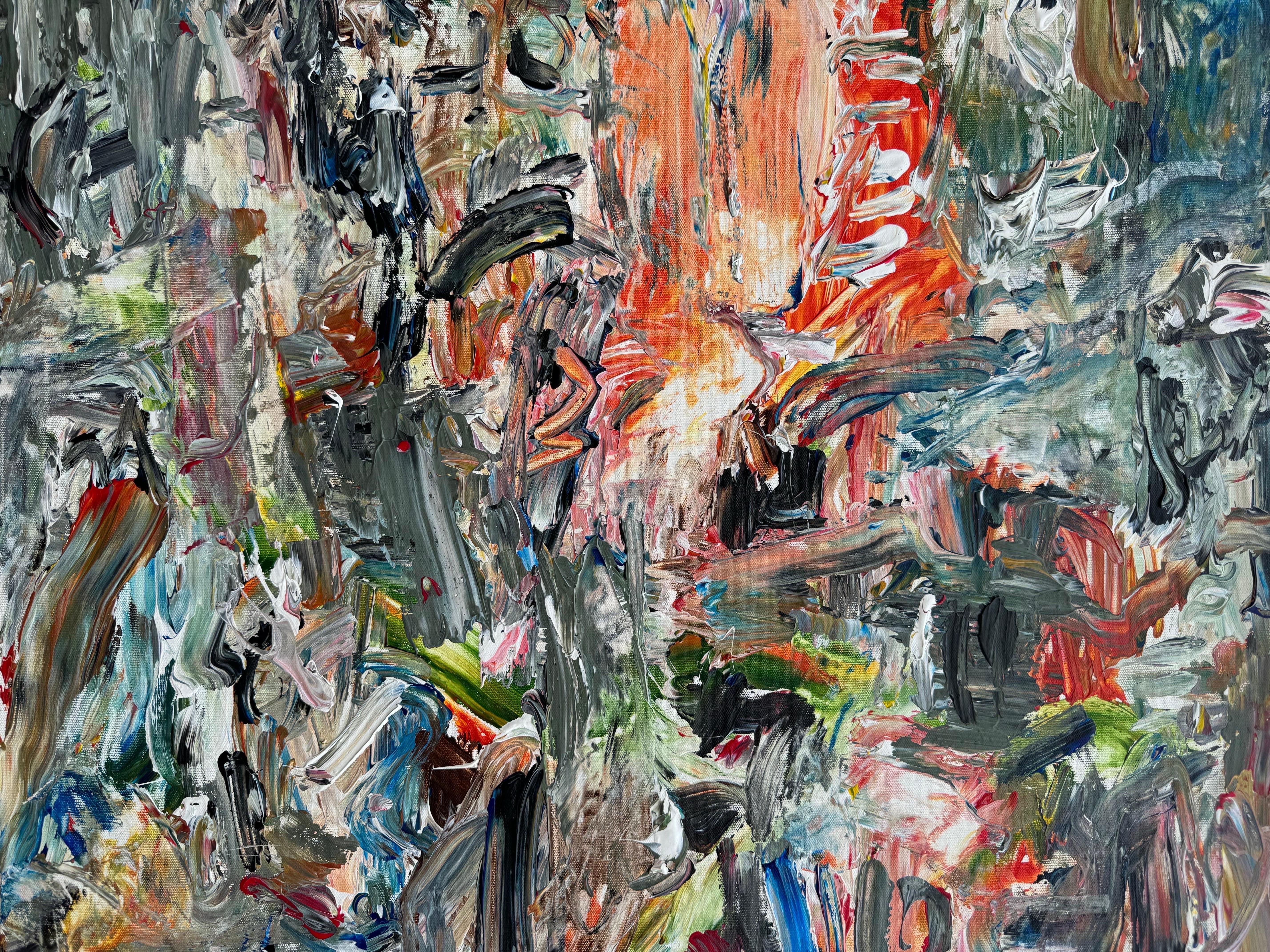 Il paese dei sogni mistici - Painting di Frank Chiodo