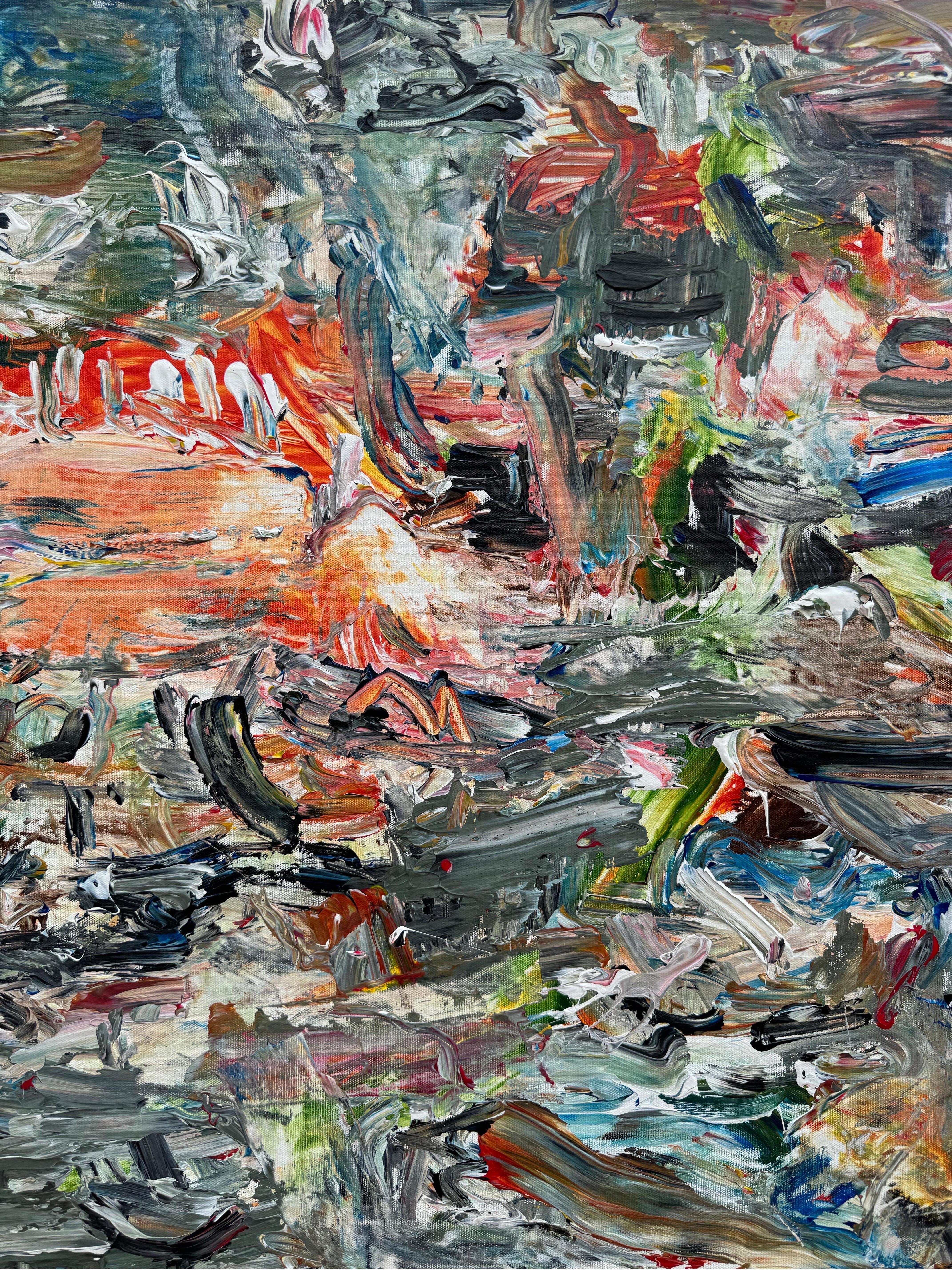 Abstract Painting di Frank Chiodo - Il paese dei sogni mistici