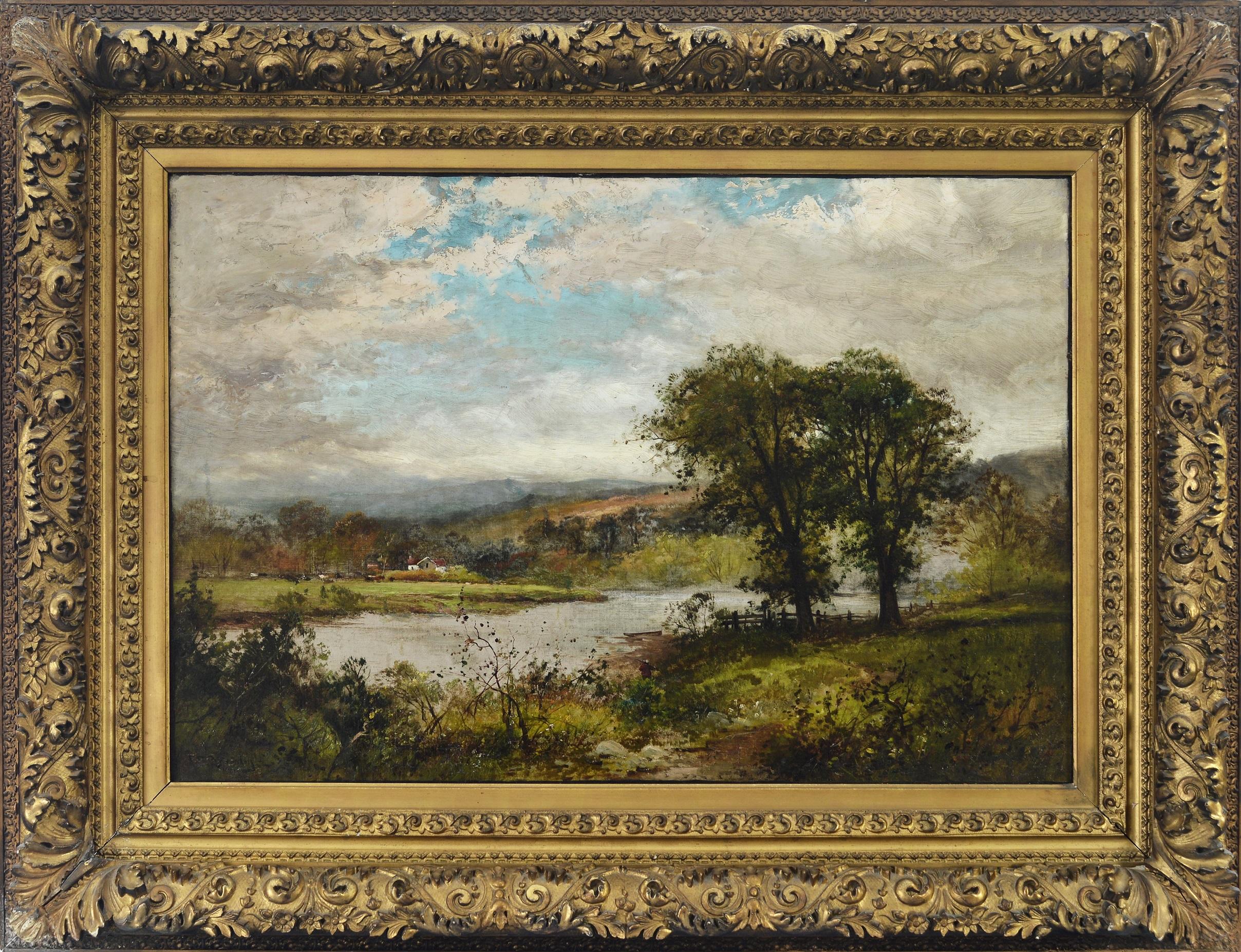 Frank Clark Bromley Landscape Painting - Summer Landscape
