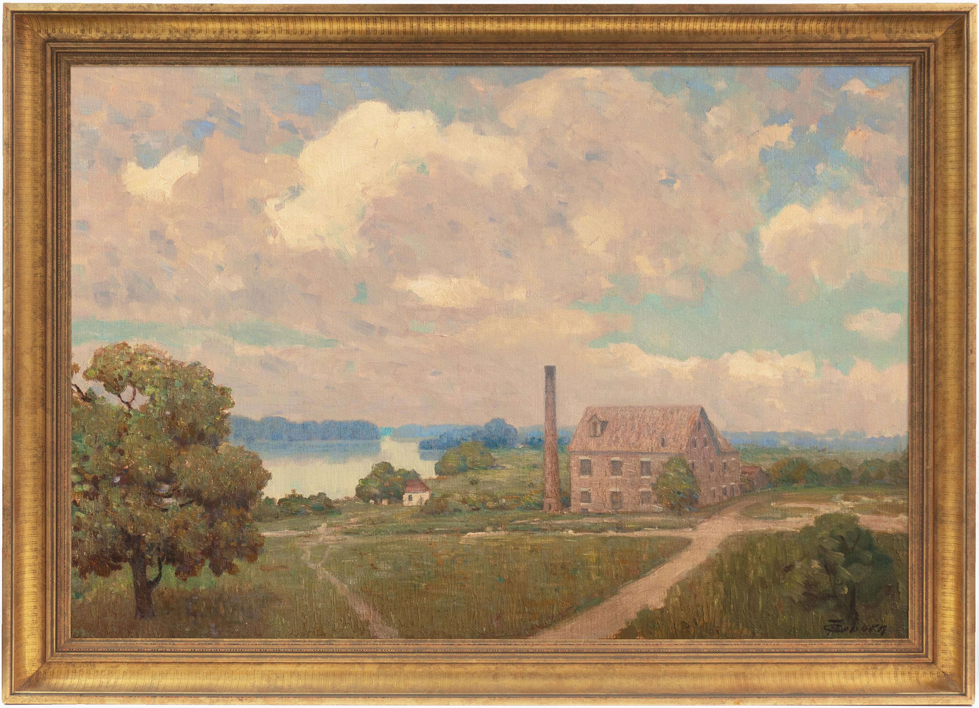 Vecchia fornace di mattoni, Henry, Illinois
