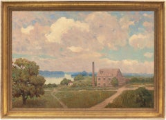 'Old Brick Kiln, Henry, Illinois', Impressionist, Bowers, Laguna Beach, PAI, AIC