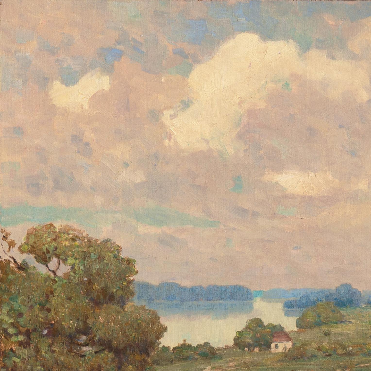 'Old Brick Kiln, Henry, Illinois', Impressionist, Bowers, Laguna Beach, PAI, AIC For Sale 1