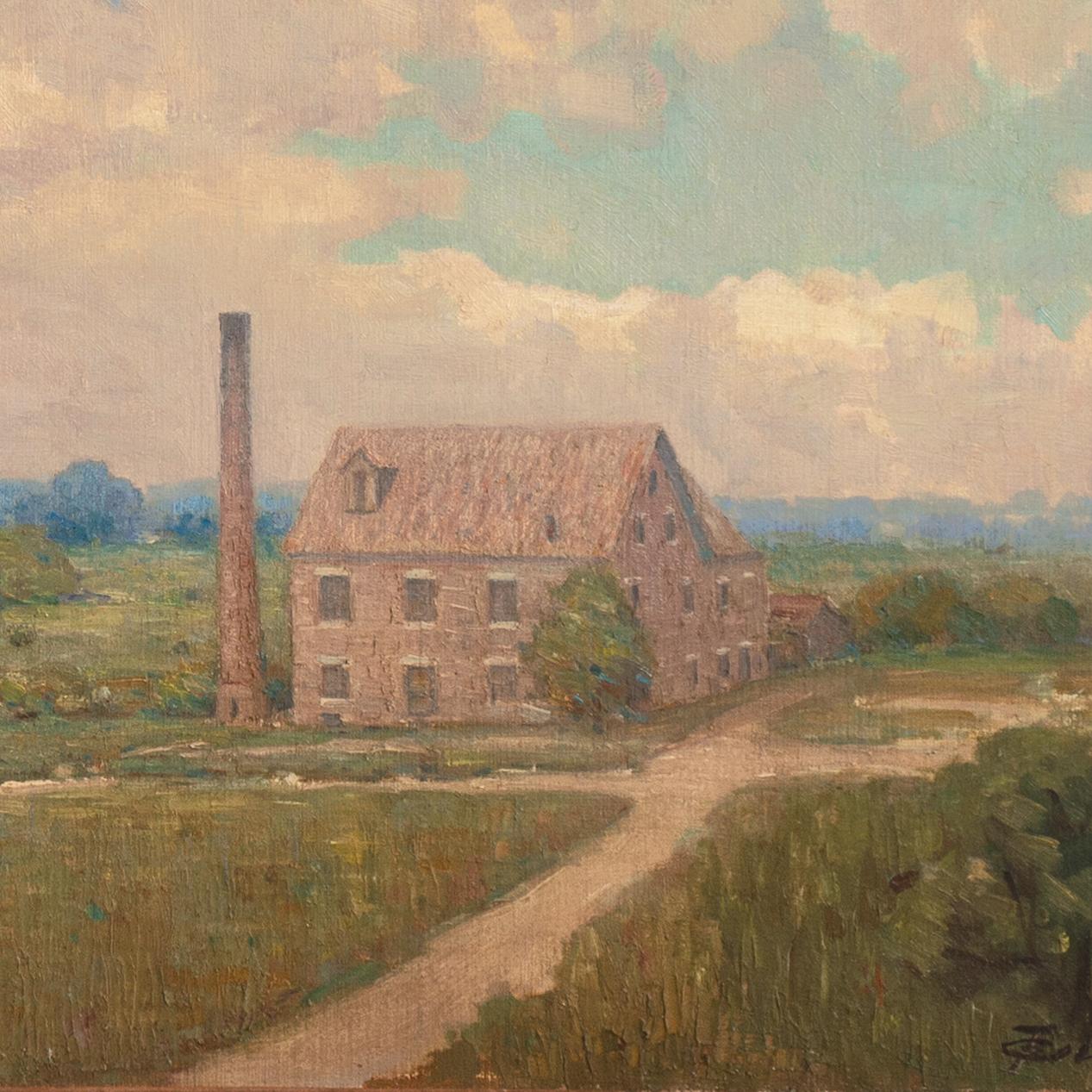 Vecchia fornace di mattoni, Henry, Illinois