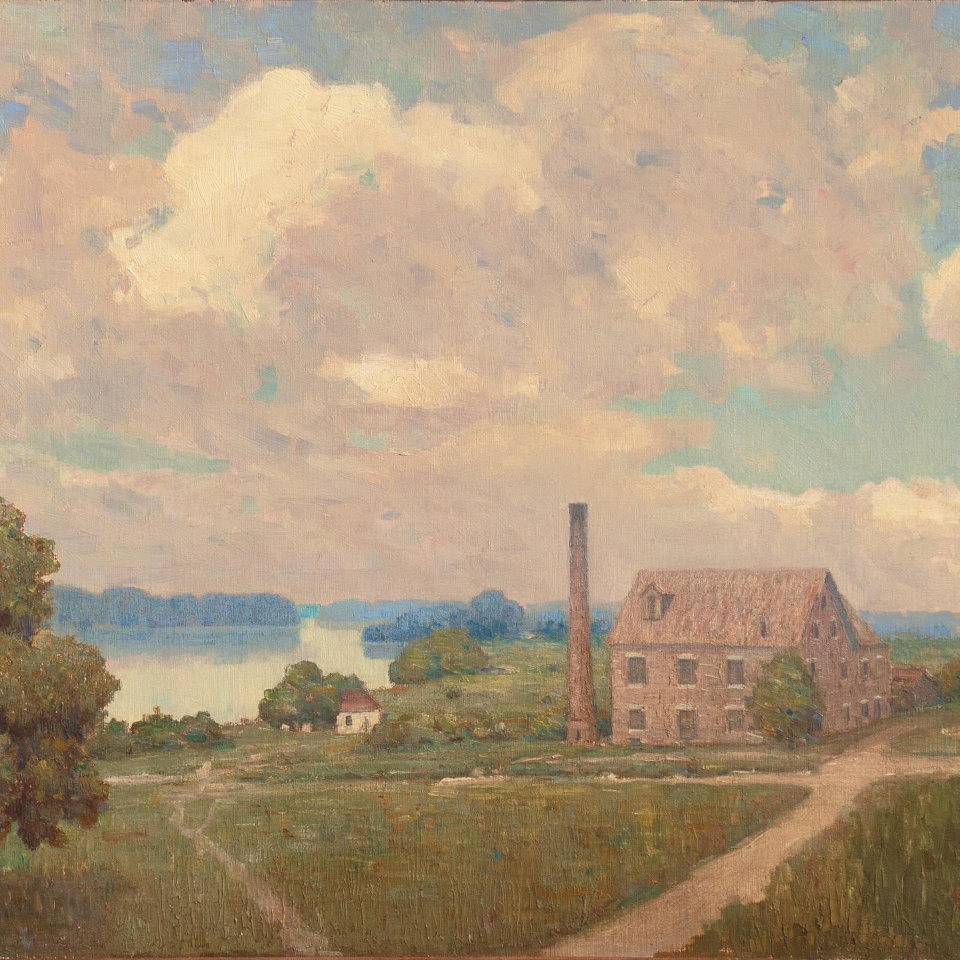 Vecchia fornace di mattoni, Henry, Illinois