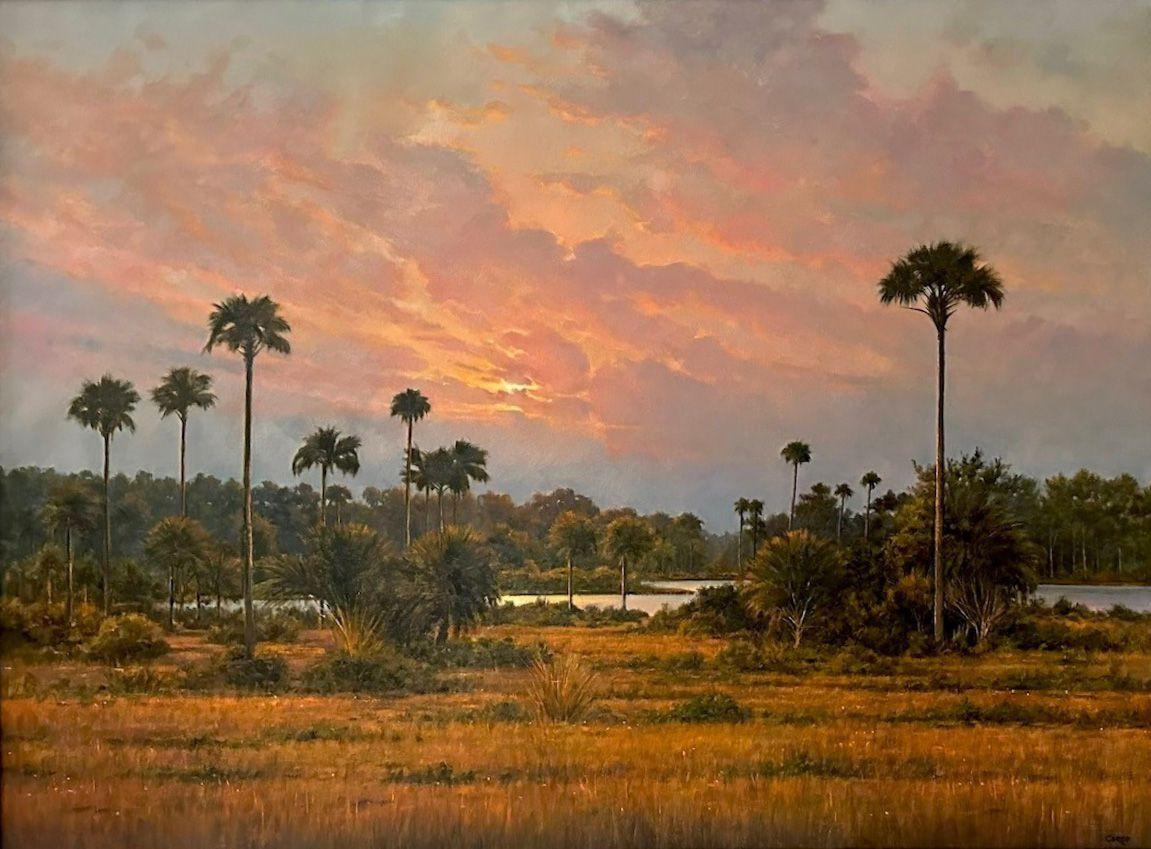 Frank Corso Landscape Painting - Early Evening Magic