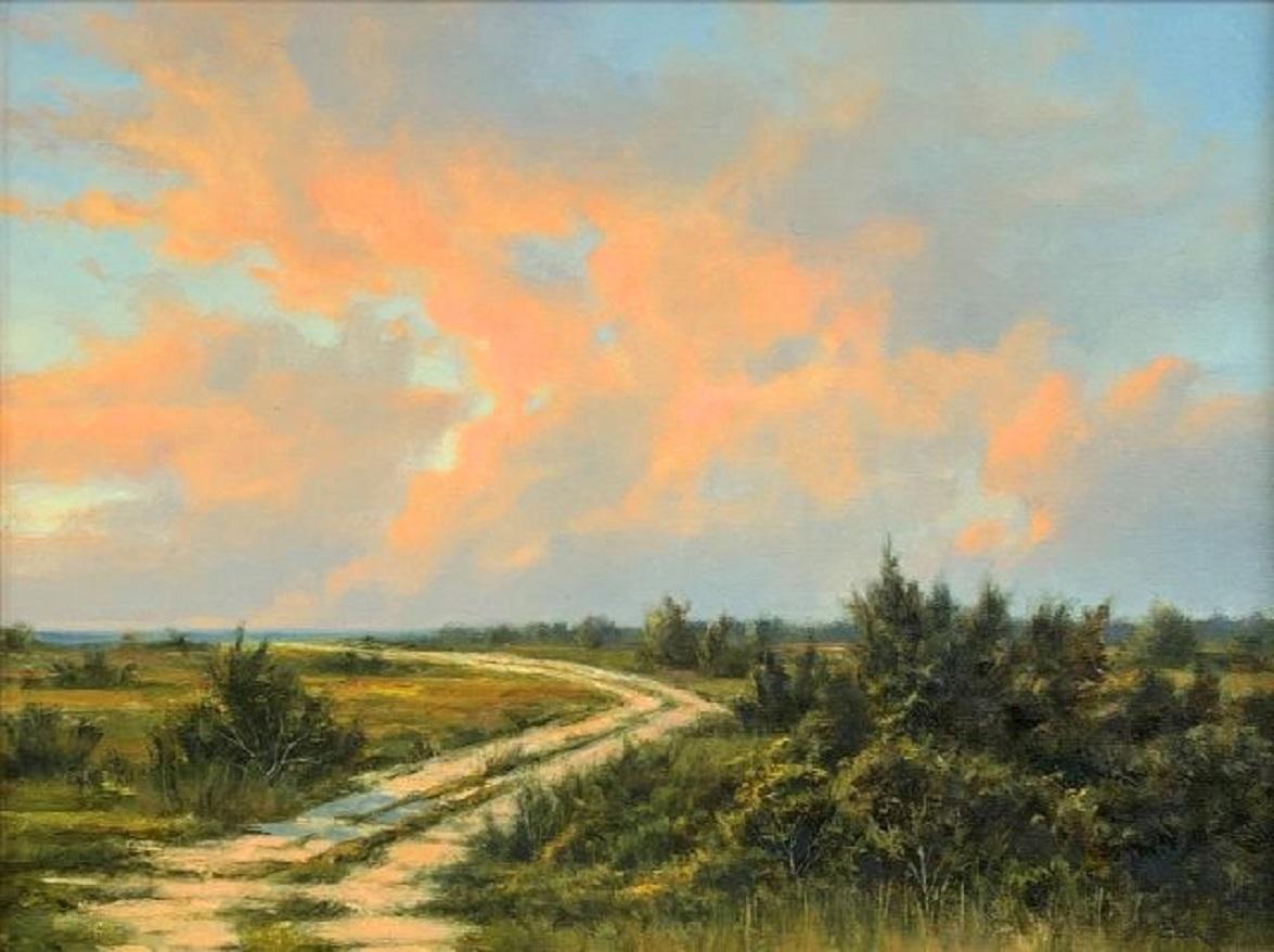 Frank Corso Landscape Painting - Nantucket Pathways