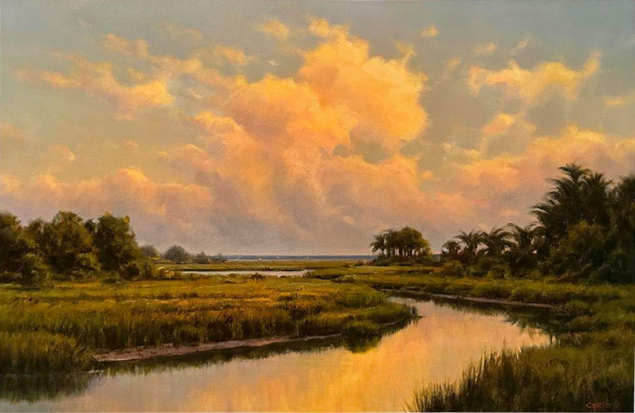 Frank Corso Landscape Painting - Summer Skies