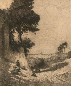Frank Dean (1865-1947) - Late 19th Century Etching, Rome
