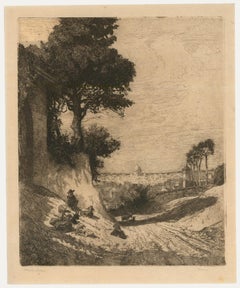 Frank Dean (1865-1947) - Late 19th Century Etching, Rome
