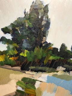 ''Autumn Announces Itself'', Contemporary Dutch Oil Painting of a Landscape