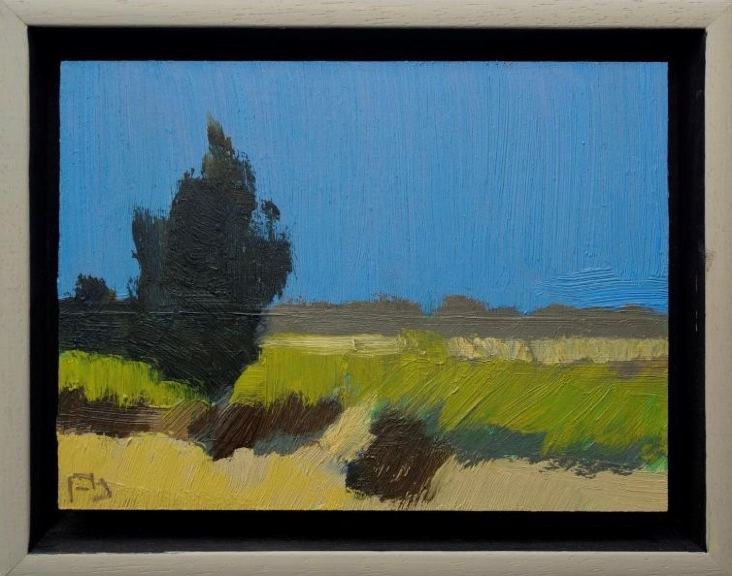 Paysage 03 - Peinture de paysage impressionniste contemporaine du 21e siècle