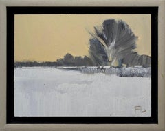 Landschaft 10 - Zeitgenössische impressionistische Landschaftsmalerei des 21.