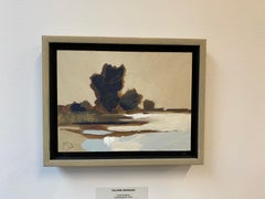 Paisaje 18 - Pintura impresionista contemporánea de paisajes del siglo XXI