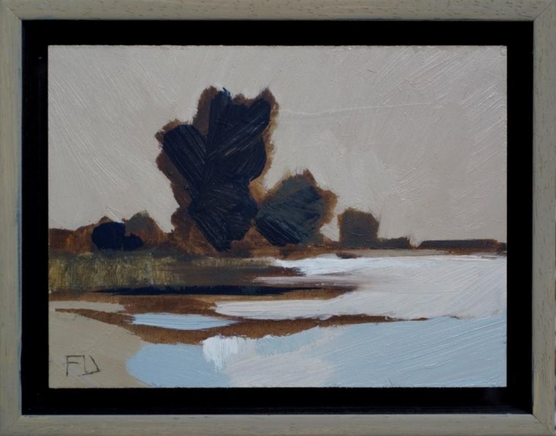Landschaft 18 - Zeitgenössische impressionistische Landschaftsmalerei des 21.