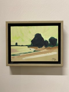 Paisaje 19 - Pintura impresionista contemporánea de paisajes del siglo XXI