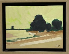 Paisaje 19 - Pintura impresionista contemporánea de paisajes del siglo XXI