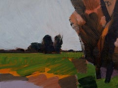 ''Landscape Miniature 0220''Contemporary Dutch Landscape Miniature Oil Painting 