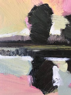 ''Landscape Miniature 0920''Contemporary Dutch Landscape Miniature Oil Painting