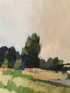 ''Marea baja'', Óleo holandés contemporáneo de un paisaje