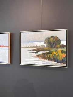 Rain  - 21st Century Contemporary Impressionistic Landscape Painting