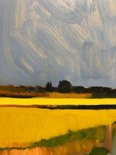 « September Morning », peinture à l'huile contemporaine néerlandaise d'un paysage