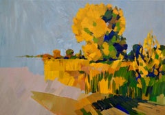September Sun - 21st Century Contemporary Impressionistic Landscape Painting