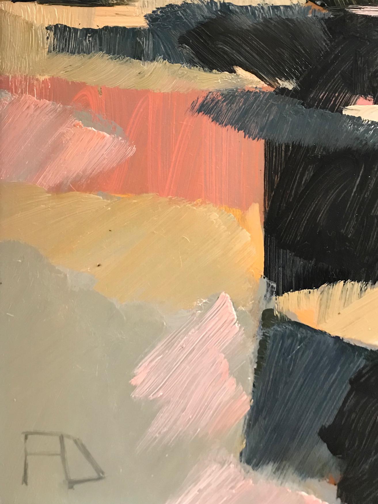 ''Sunrise'', Contemporary Dutch Oil Painting of a Landscape 3