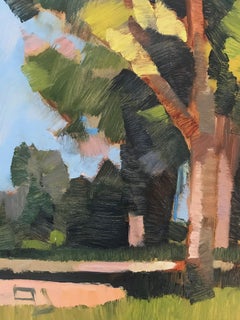 ''The Polder in a Heat Wave'', Contemporary Dutch Oil Painting of a Landscape