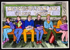 Frank Denota (1966) - Underground - Lithograph on paper - 2020