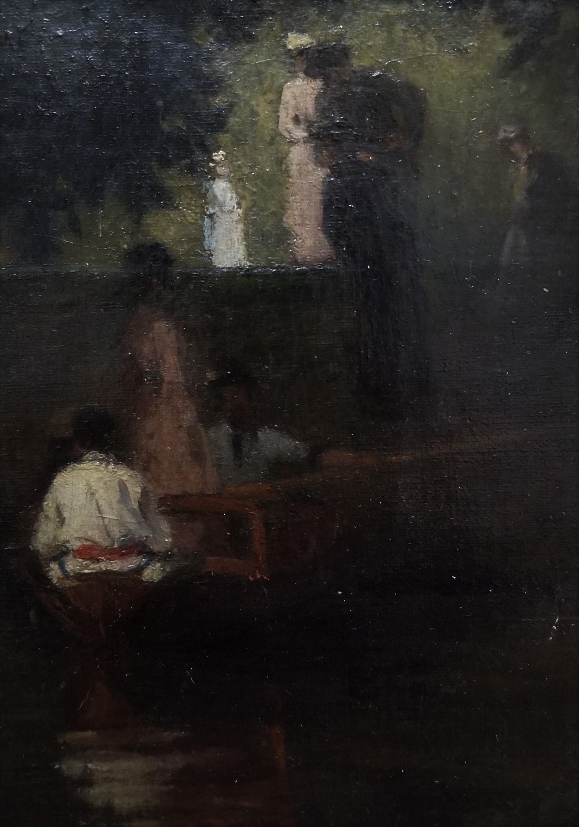 Promenade en Bateau en Soirée (Evening Boat Ride) /// Impressionist Painting Art For Sale 11