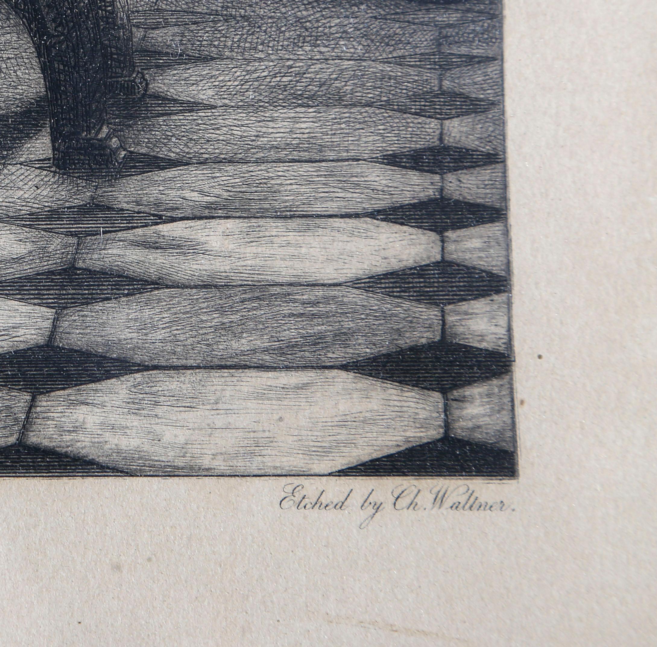 Harmony, Framed Vintage Etching by Frank Dicksee For Sale 3