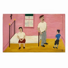 On 3rd Flr El Barrio (Acrylic Painting)