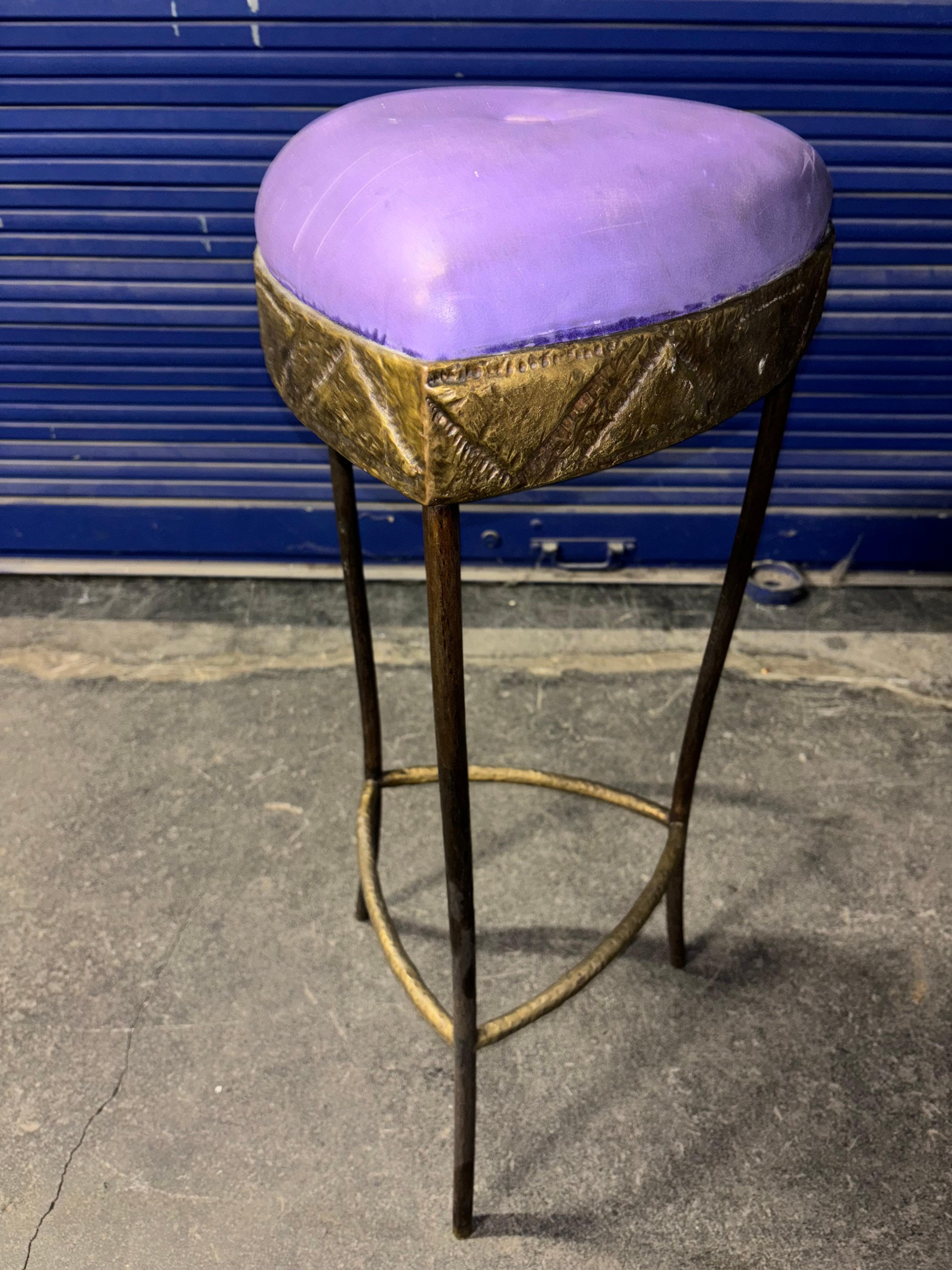 Taburete Frank Evennou Bronce en venta